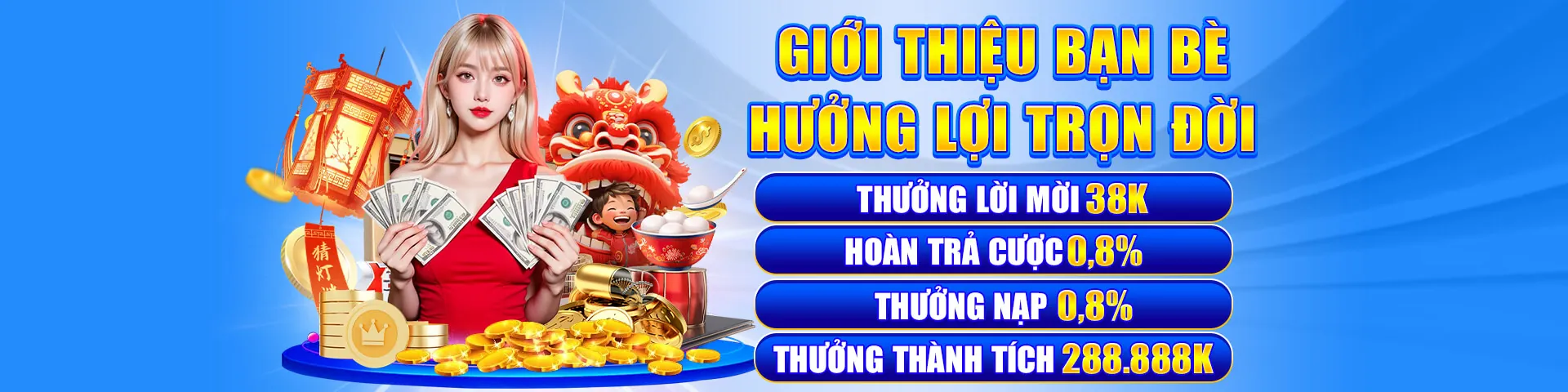 Ưu đãi VIP TV888 Casino