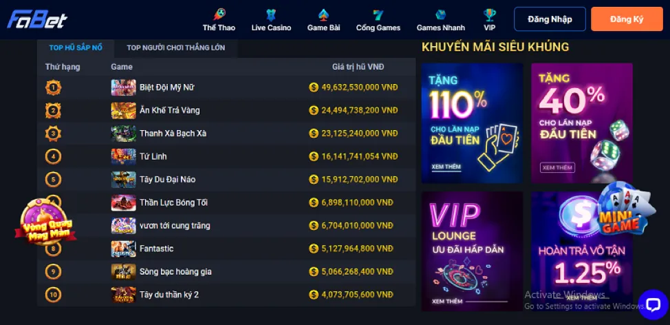 Game Bắn Cá tv888 casino